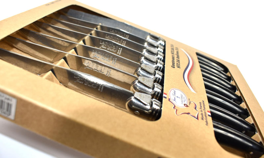 Jean Dubost Laguiole 8-piece Steak Knife Set
