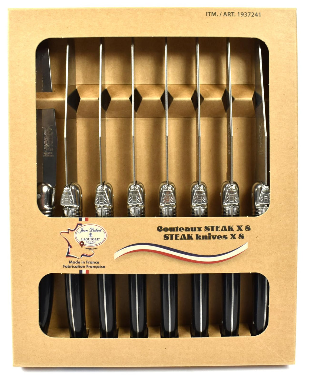 Jean Dubost Laguiole 8-piece Steak Knife Set