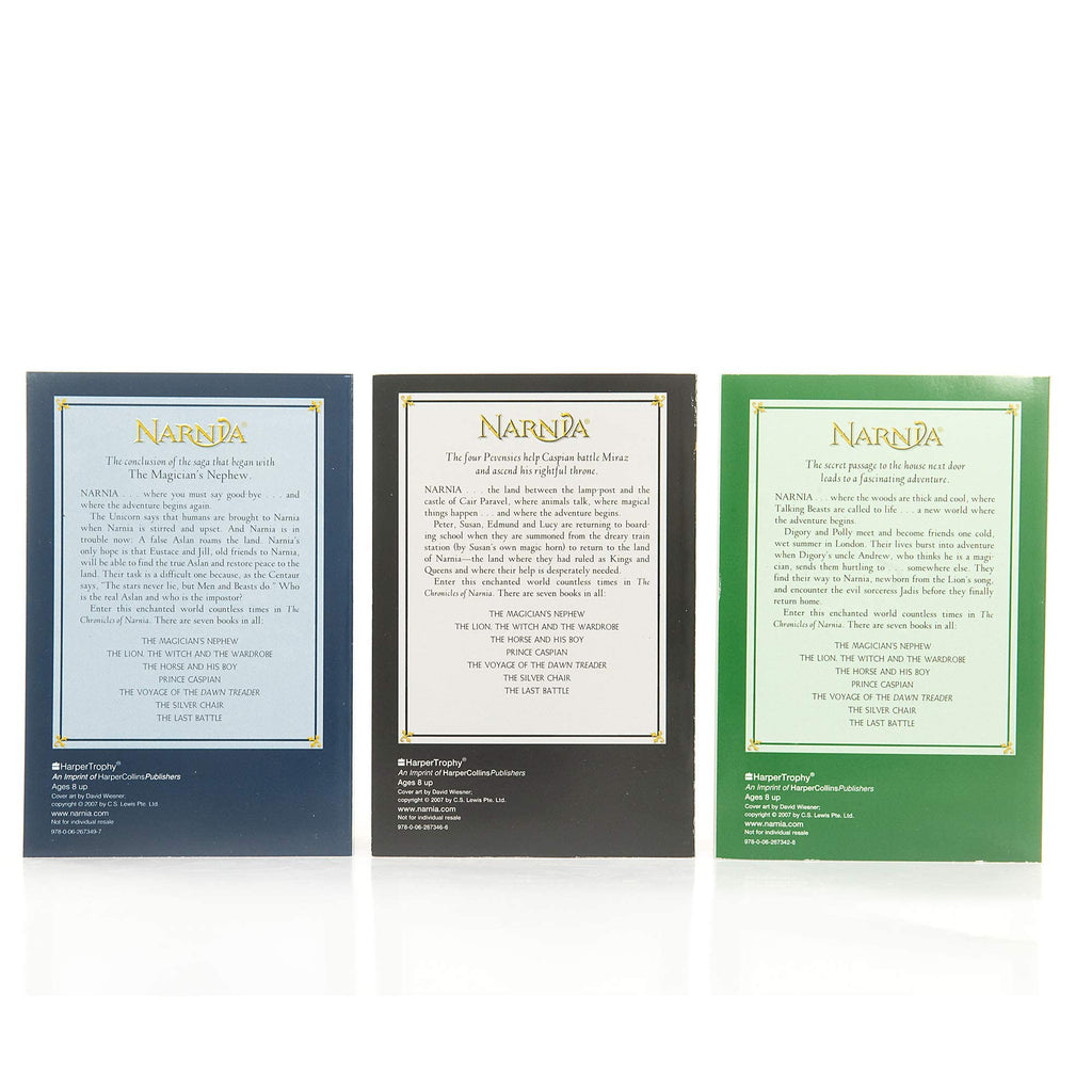 The Chronicles of Narnia 8-Book Box Set + Trivia Book