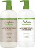 SheaMoisture Natural Infusions Hydrating and Moisture Boosting Shampoo & Conditioner Set, 34 fl oz, for Wavy, Curly, Straight Hair - Sets, Christmas Gifts