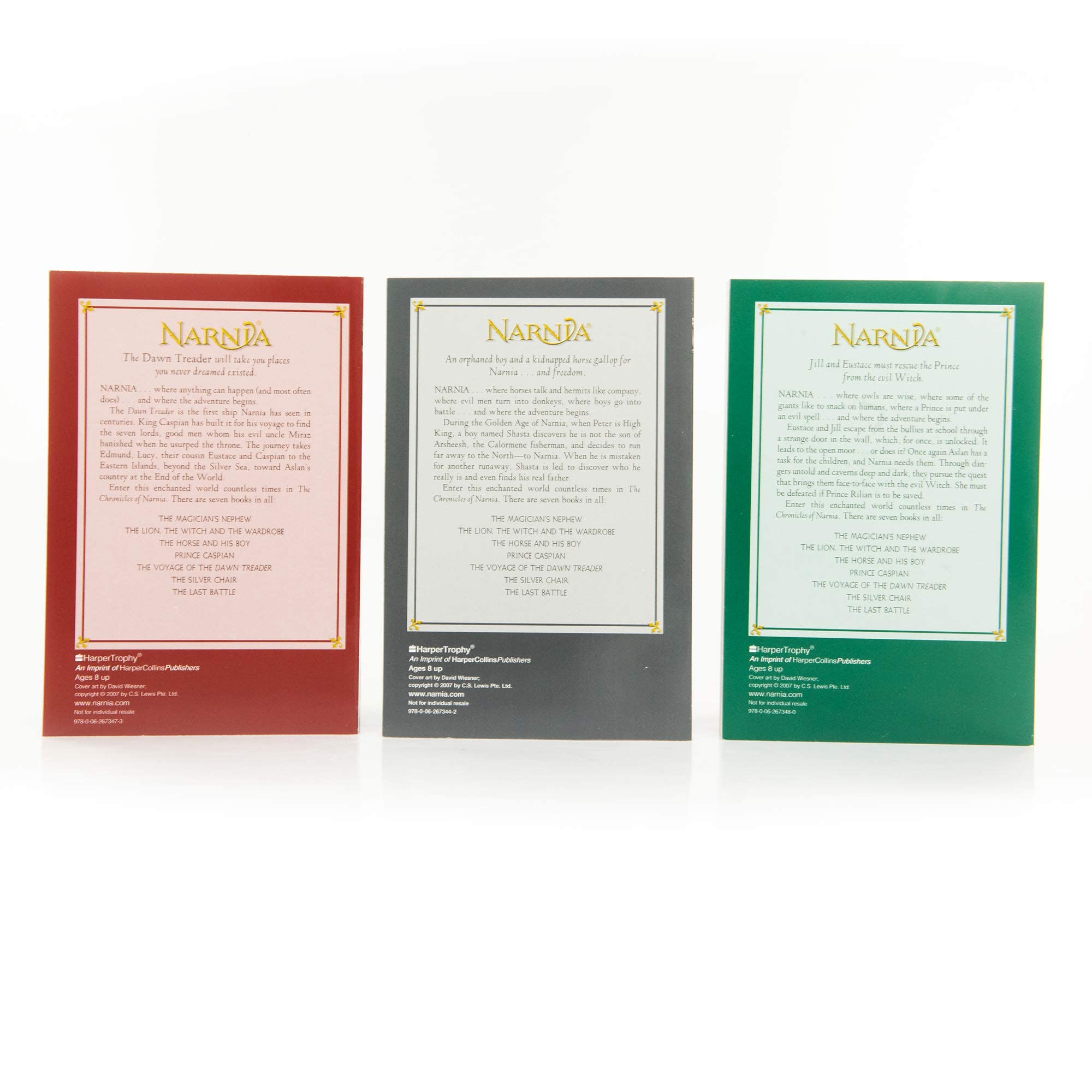 The Chronicles of Narnia 8-Book Box Set + Trivia Book