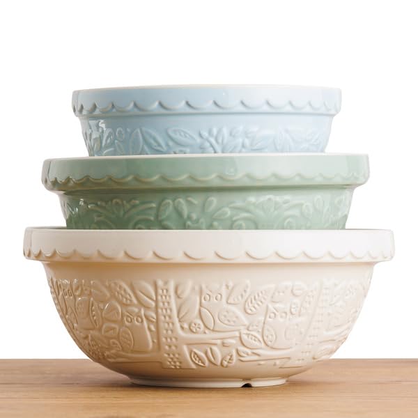 In The Forest 3-Piece Mixing Bowl Set by Mason Cash